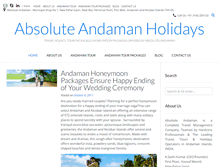 Tablet Screenshot of absoluteandaman.com